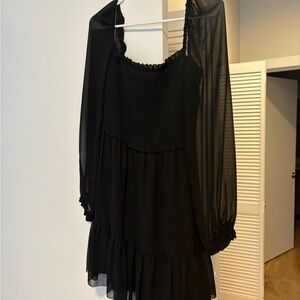 Wilfred black mini dress size M